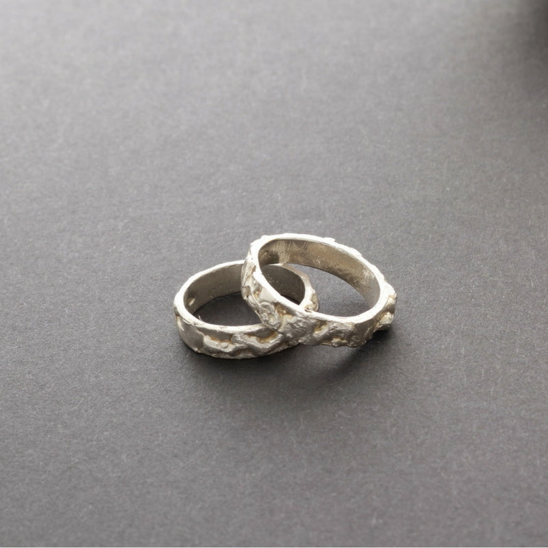 Stackable unisex organic silver rings. Men Jewellery Design Vienna ...