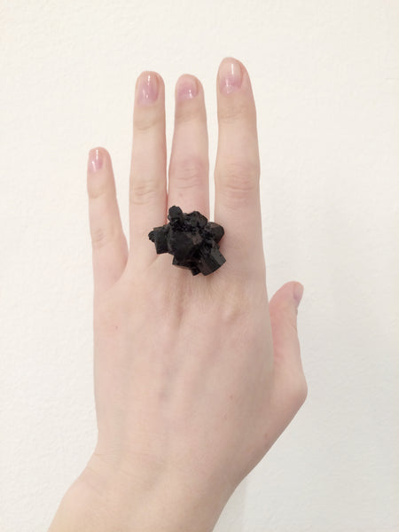 Tall thin resin ring