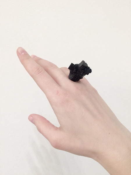 Tall thin resin ring